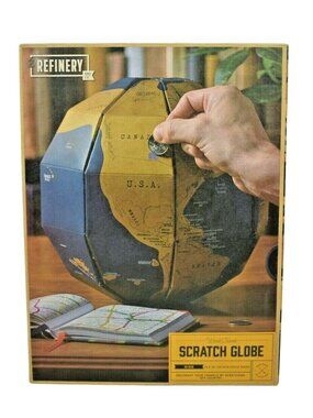 Heritage Collective World Travels Scratch Globe